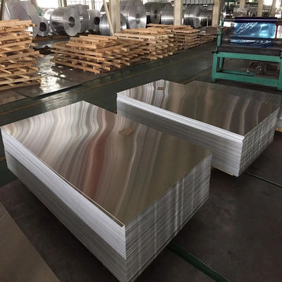 Hoja de metal de aluminio anodizado de la serie 5000 500 mm-3000 mm Aleación para uso industrial