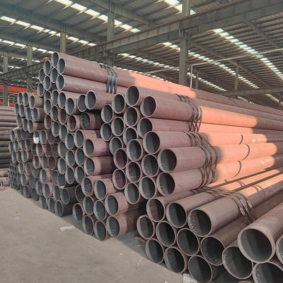 Tubo redondo de material de acero al carbono personalizado para uso industrial
