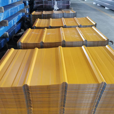 Capa de techo galvanizado revestido de metal ondulado paneles OEM ODM