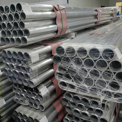 T3-T8 ASTM 3003 H14 Tubos redondos de aluminio acabados de molino de grado de aeronave
