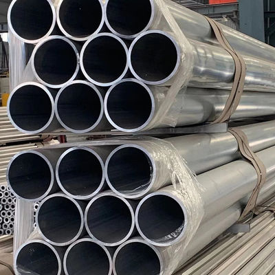 6061 6063 Tubos cuadrados de aluminio recubiertos en polvo de 25 mm ASTM