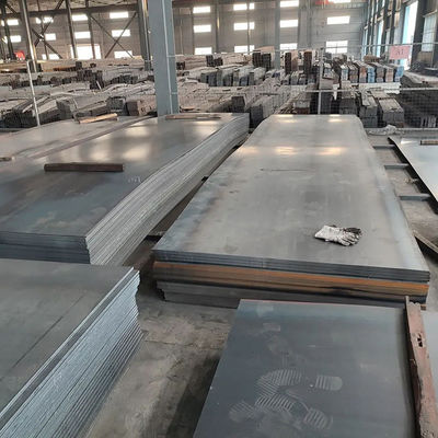 Astm A36 A572 Hojas de acero al carbono suave Ms Placas de acero al carbono laminadas en caliente