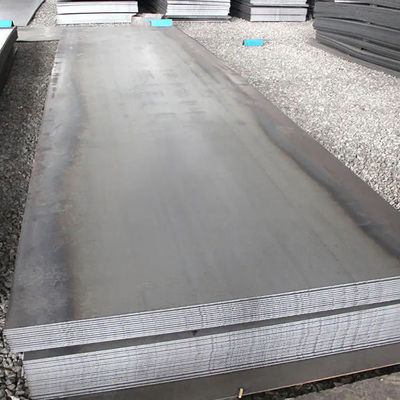 A36 Q235 S235JR HR Chapa de acero al carbono laminada en caliente 4 mm 6 mm 8 mm 10 mm