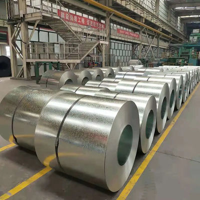 En el caso de los productos de acero galvanizado con recubrimiento de zinc, la bobina de acero galvanizado Z75 G275 Dx51d Dx52d