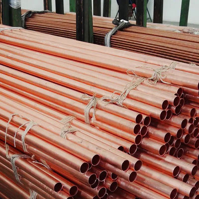 ASTM B280 Metales de cobre Tubo de cobre isométrico de 10 mm Sin escisión