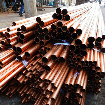 C11000 Tubos de metal de cobre para conductividad eléctrica con fractura desigual