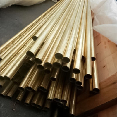 Metal de cobre dúctil de 10 mm de cobre recubierto de tubería de negro verdoso