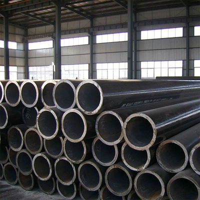 A283 A36 SS400 Q235B Q345B S235JR Tubo de acero soldado revestido con carbono