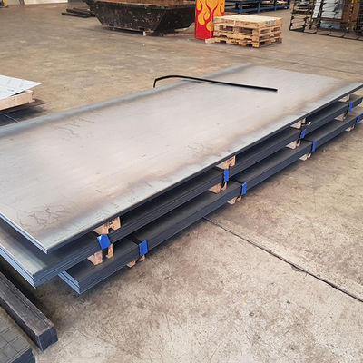 A36 Q235 S235JR HR Chapa de acero al carbono laminada en caliente 4 mm 6 mm 8 mm 10 mm