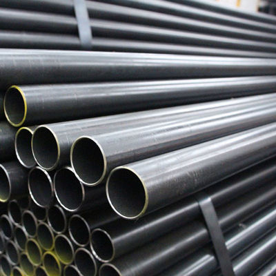 Material de acero al carbono laminado en caliente/en frío Q235 tubo de acero