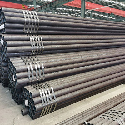 Q235B Q345B S235JR Material de acero al carbono 10 mm tubo de acero suave