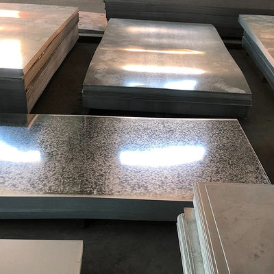 SGCC DX53D Hojas de acero galvanizado para la industria de la construcción