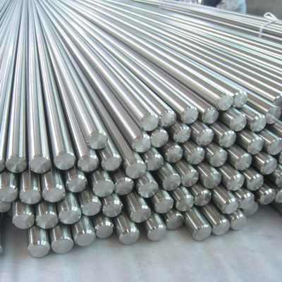 En el caso de las barras redondas de acero inoxidable