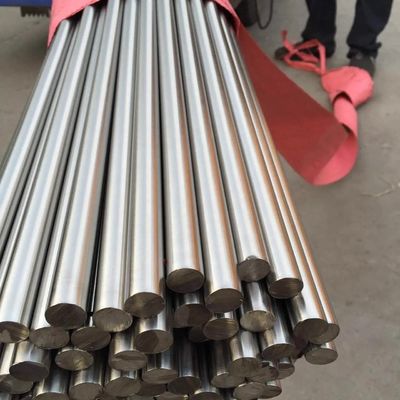 Varilla de acero inoxidable de precisión con rugosidad de superficie personalizada y tolerancia del 1%
