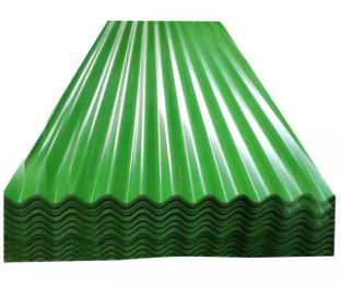 0.45mm 0,6Mm de espesor de zinc recubierto de acero pre-pintado cubierta de chapa de metal corrugado cubierta de chapa